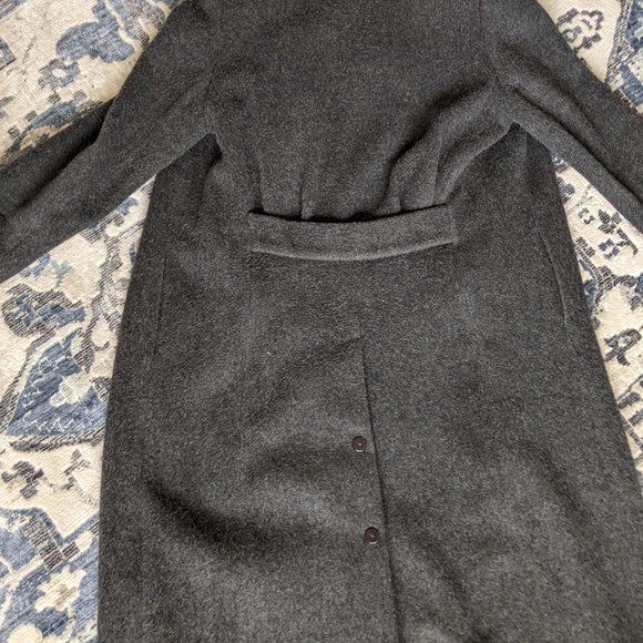 Women's size 6 Cassidy Wool Overcoat - Charcoal - Picture 6 of 6